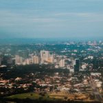 vista aerea de Asuncion- clima- dia 1