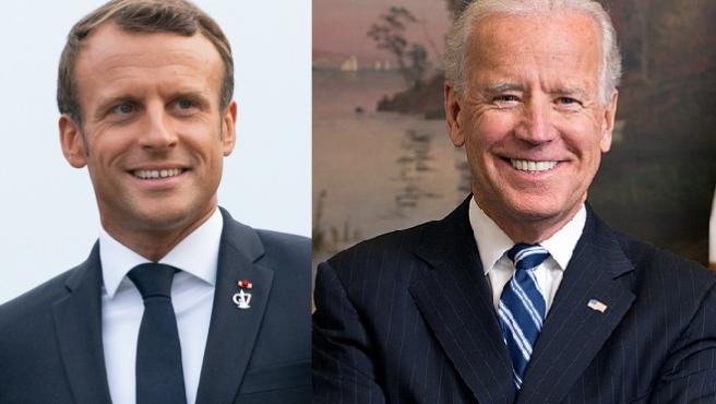 Macron e Biden mantiveram conversa telefónica sobre estratégia
