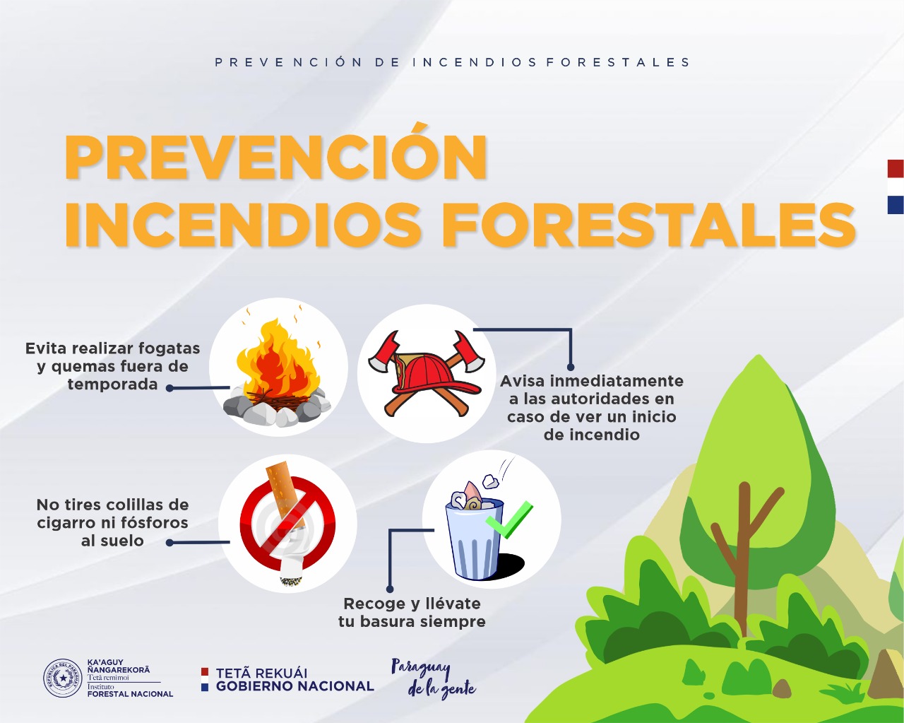 Infona Emite Recomendaciones Para Prevenir Los Incendios Forestales Agencia Ip 9725
