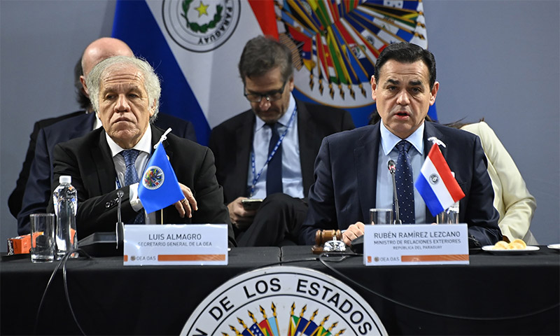 Paraguay plantea actualizar a la OEA con candidatura a secretaría general
