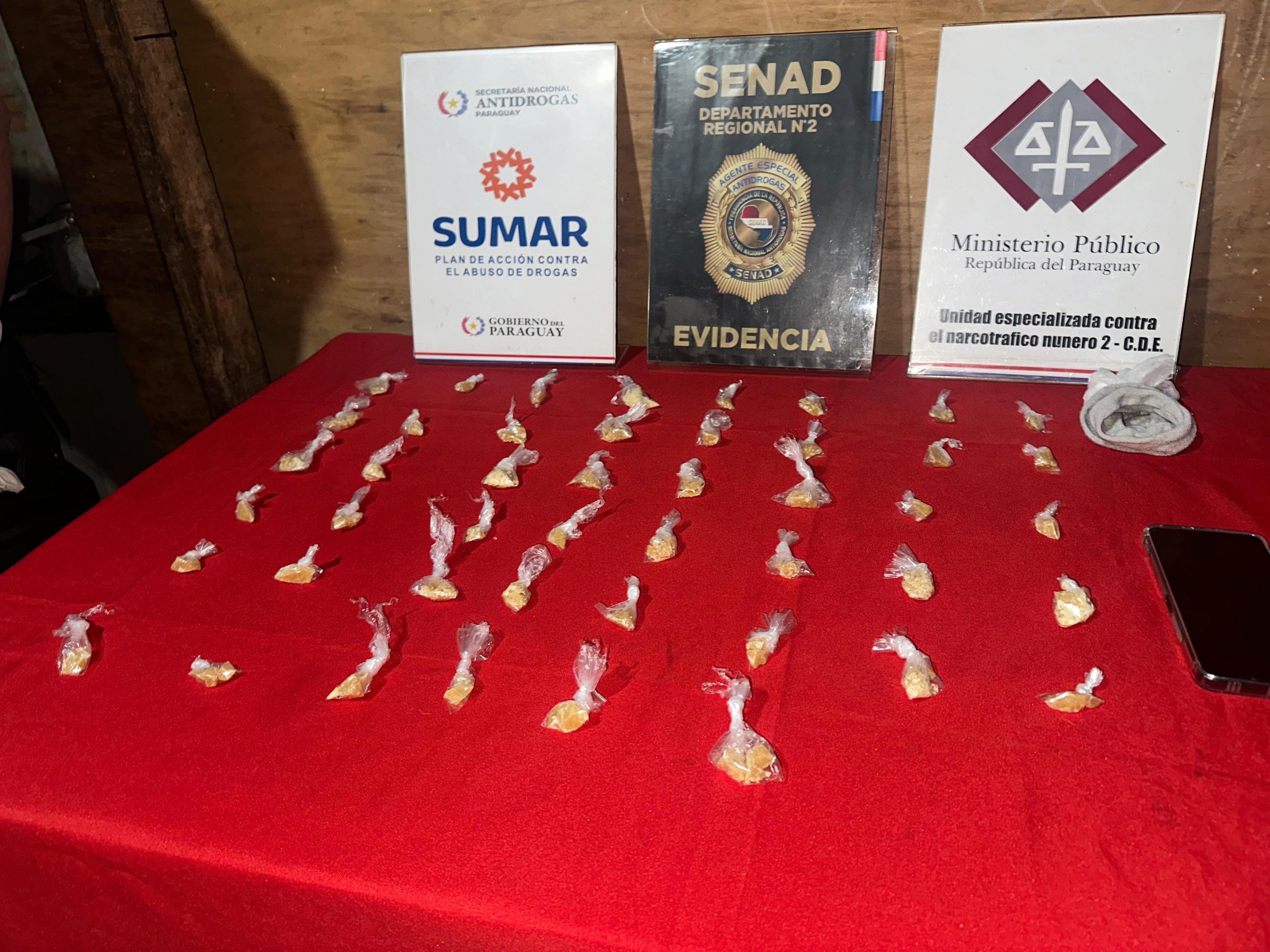 Plan Sumar: varios distribuidores detenidos en Cambyretá, Coronel Oviedo y Ciudad del Este
